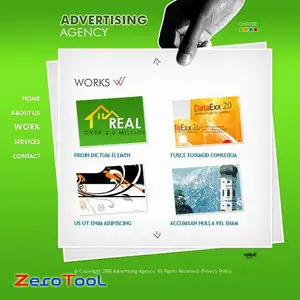 FlashMint 2168 Advertising Agency Flash Template