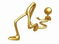 Goldman - interesting clipart / Золотые человечки - интересный клипарт