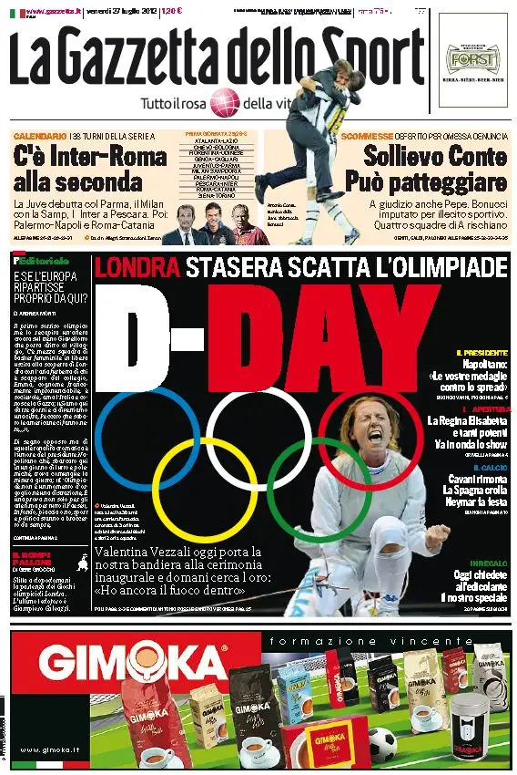 La Gazzetta dello Sport (27-07-12)