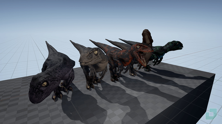 Unreal Engine – Velociraptor 4.26