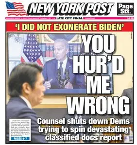 New York Post - March 13, 2024