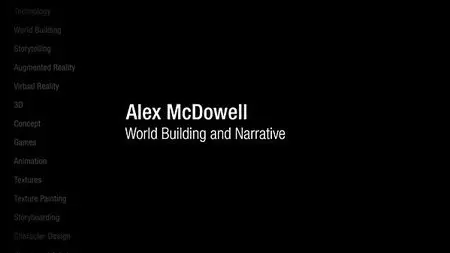 Lynda - Alex McDowell: World Building and Narrative