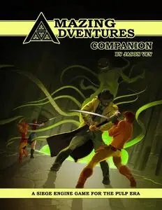 Troll Lord Games-Amazing Adventures Companion 2016 Hybrid Comic eBook