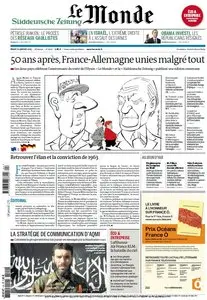 Le Monde et Supplément Economique du Mardi 22 Janvier 2013