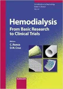 Hemodialysis - From Basic Research to Clinical Trials (Contributions to Nephrology) by Claudio Ronco
