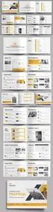 Marketing Proposal Layout Design Template QTY54SP