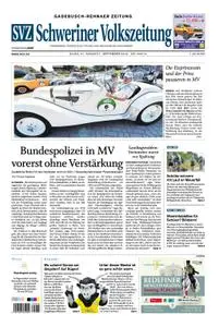 Schweriner Volkszeitung Gadebusch-Rehnaer Zeitung - 31. August 2019
