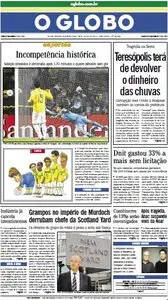 Jornal O Globo - 18 de julho de 2011