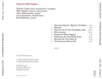Charles Lloyd - Hyperion With Higgins (2001) {ECM 1784}