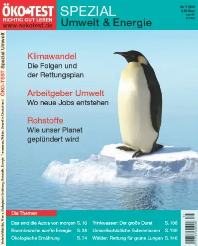 Ökotest Spezial Umwelt und Energie T 0910