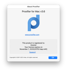 Proxifier for Mac 3.6