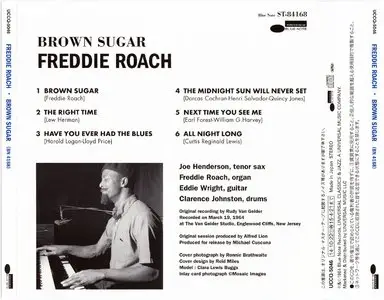 Freddie Roach - Brown Sugar (1964) {2014 Japan SHM-CD Blue Note 24-192 Remaster UCCQ-5046}