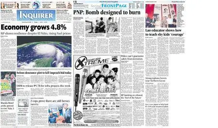 Philippine Daily Inquirer – August 30, 2005
