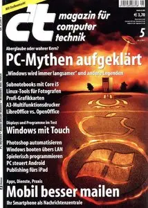 ct Magazin für Computertechnik No 05 2011