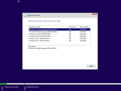 Windows 10 20H1 2004.19041.450 (x86/x64) AIO 6in1 With Office 2019 August 2020
