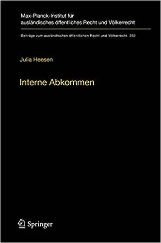 Interne Abkommen: Völkerrechtliche Verträge zwischen den Mitgliedstaaten der Europäischen Union (Repost)