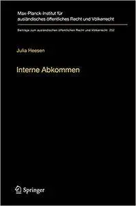 Interne Abkommen: Völkerrechtliche Verträge zwischen den Mitgliedstaaten der Europäischen Union (Repost)