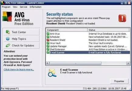Portable AVG Antivirus 7.5.476 Free