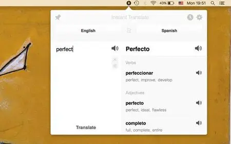 Instant Translate  1.1.3 Mac OS X