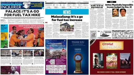 Philippine Daily Inquirer – December 04, 2018