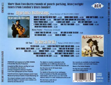Big Joe Louis & His Blues Kings - Big Joe Louis & His Blues Kings (1989) + The Stars In The Sky (1992) 2CD Set, Expanded 2002