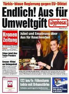 Kronen Zeitung Kärnten - 13. Dezember 2017