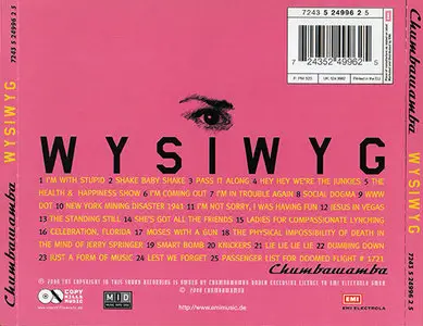 Chumbawamba - WYSIWYG {Europe 2000, Lt. Ed. with bonus tracks} (Reuploaded)