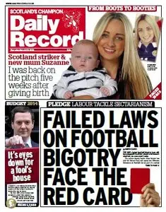 Daily Record - 20 Thursday, March 2014