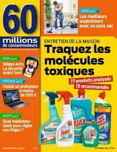 60 millions de consommateurs - Septembre 2016