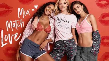 Victoria's Secret Valentine’s Day Campaign 2018