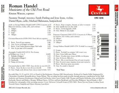 Kristen Watson, Musicians of the Old Post Road - Roman Handel (2012)