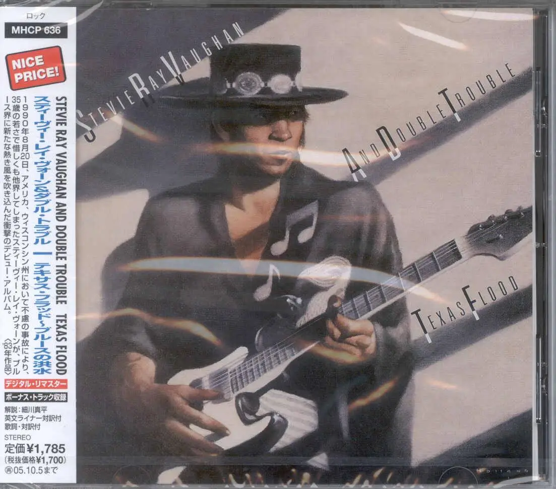 Stevie Ray Vaughan and Double Trouble - Texas Flood (1983) [Japanese Ed ...