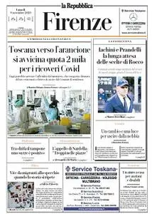 la Repubblica Firenze - 9 Novembre 2020