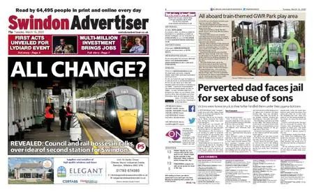 Swindon Advertiser – March 10, 2020