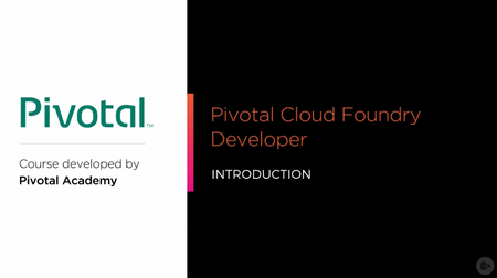Pivotal Cloud Foundry Developer