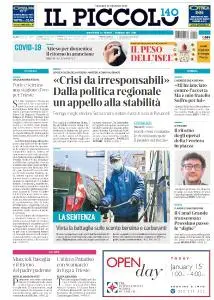 Il Piccolo Trieste - 15 Gennaio 2021