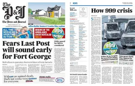 The Press and Journal North East – October 18, 2021