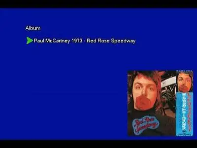 Paul McCartney - Red Rose Speedway (1973) [Vinyl Rip 16/44 & mp3-320 + DVD] Re-up