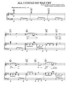 All I Could Do Was Cry - Etta James (Piano-Vocal-Guitar)