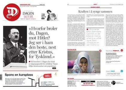 Dagen Norge – 14. november 2018