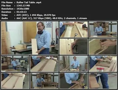 Build a Greene & Greene Rafter Tail Coffee Table with Darrel Peart