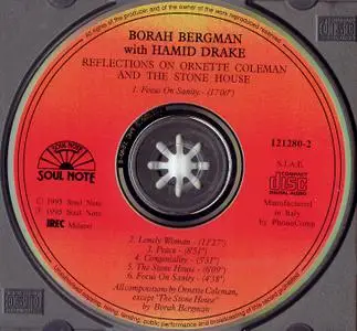 Borah Bergman with Hamid Drake - Reflections on Ornette Coleman and the Stone Wall (1996)