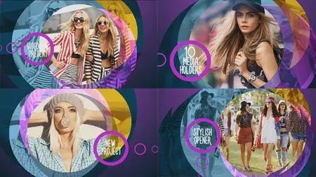 Bright Circles Opener - Project for After Effects (VideoHive)