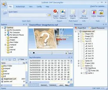 Sothink SWF Decompiler 5.5 Build 538 Portable