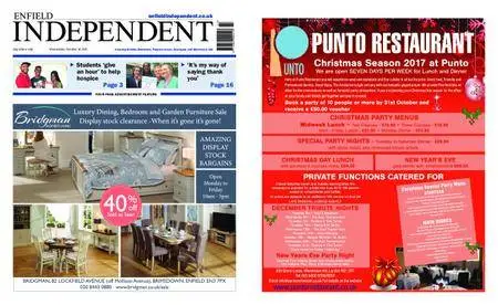 Enfield Independent – October 18, 2017
