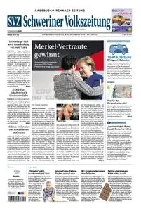 Schweriner Volkszeitung Gadebusch-Rehnaer Zeitung - 08. Dezember 2018