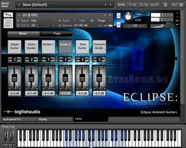 Big Fish Audio Eclipse Ambient Guitars KONTAKT