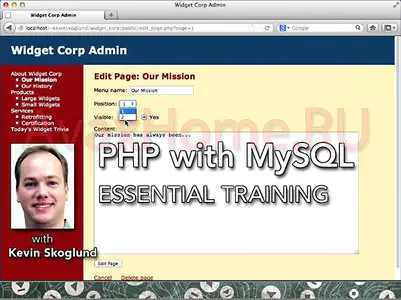 PHP with MySQL Essential Training