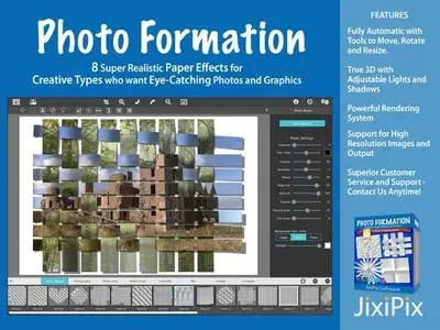 JixiPix Photo Formation 1.0.15 (x64) Portable