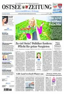 Ostsee Zeitung Grevesmühlener Zeitung - 09. Mai 2019